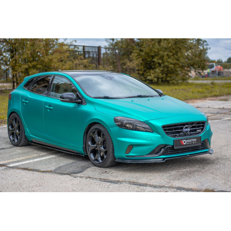 SPLITTER ANTERIORE Volvo V40 R-design (Cod. M-VO-V40-2-RDESIGN-FD1G)