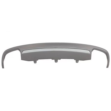 Paraurti posteriore Spoiler Diffusore d'aria compatibile con Audi A6 4G (2012-2015) S6 design (Cod. 