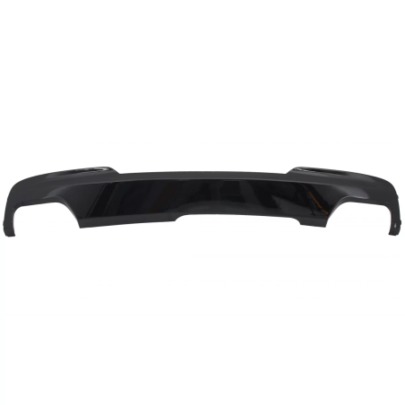 Double Outlet Diffusore d'aria Brilliant nero Edition con Terminali di scarico Sport M-Tech 550i des