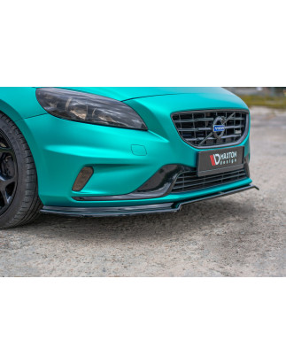 SPLITTER ANTERIORE Volvo V40 R-design (Cod. M-VO-V40-2-RDESIGN-FD1G)