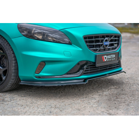 SPLITTER ANTERIORE Volvo V40 R-design (Cod. M-VO-V40-2-RDESIGN-FD1G)