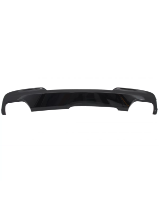 Double Outlet Diffusore d'aria Brilliant nero Edition con Terminali di scarico Sport M-Tech 550i V8 