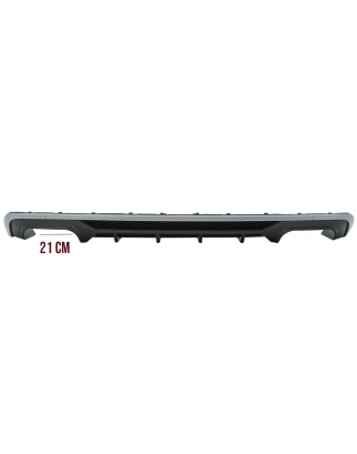 Paraurti posteriore Spoiler Diffusore compatibile con Audi A3 8V Facelift Hatchback Sportback (2016-