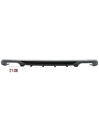 Paraurti posteriore Spoiler Diffusore compatibile con Audi A3 8V Facelift Berlina Convertible (2016-