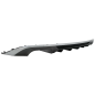 Paraurti posteriore Spoiler Diffusore compatibile con Audi A3 8V Facelift Berlina Convertible (2016-