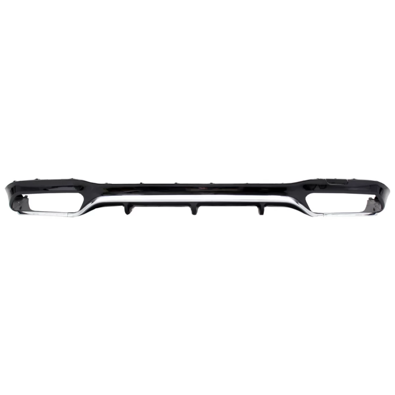 Diffusore posteriore compatibile con Mercedes Classe E W213 (2016-2019) E63 design cromato Edition (