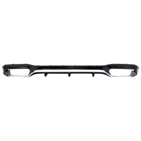 Diffusore posteriore compatibile con Mercedes Classe E W213 (2016-2019) E63 design cromato Edition (