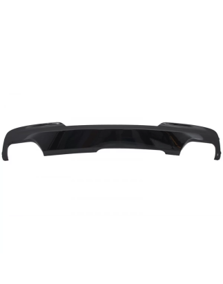 Double Outlet Diffusore d'aria Brilliant nero Edition compatibile con BMW F10 F11 (2011-2017) con Te