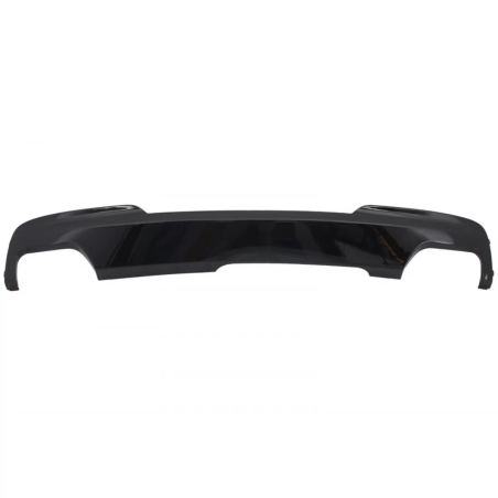 Double Outlet Diffusore d'aria Brilliant nero Edition compatibile con BMW F10 F11 (2011-2017) con Te