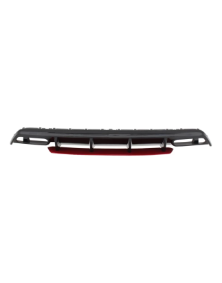 Paraurti posteriore Spoiler Diffusore compatibile con Mercedes A-Classe W176 Facelift (2015-2018) A4