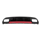 Paraurti posteriore Spoiler Diffusore compatibile con Mercedes A-Classe W176 Facelift (2015-2018) A4