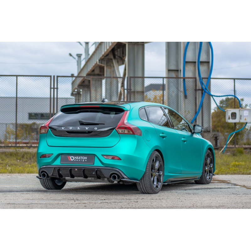Sottoparaurti posteriore Volvo V40 R-design (Cod. M-VO-V40-2-RDESIGN-RS1G)