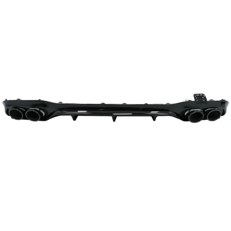 Diffusore posteriore con Terminali di scarico compatibile con Mercedes Classe E W213 (2016-2019) E53