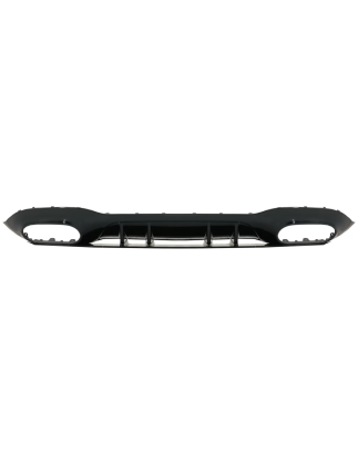 Paraurti posteriore Spoiler Diffusore compatibile con Mercedes A-Classe V177 Berlina (2018-) cromato