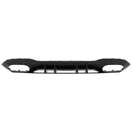 Paraurti posteriore Spoiler Diffusore compatibile con Mercedes A-Classe V177 Berlina (2018-) cromato