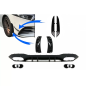 Diffusore posteriore con Front Side Vents and Flaps Side Fins compatibile con Mercedes A-Classe V177