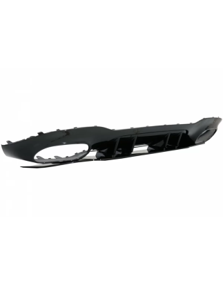 Diffusore posteriore con Front Side Vents and Flaps Side Fins compatibile con Mercedes A-Classe V177