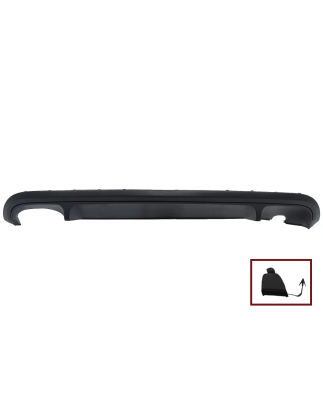 Paraurti posteriore Diffusore d'aria compatibile con VW Jetta Mk6 VI (2011-2014) GLI design (Cod. K-