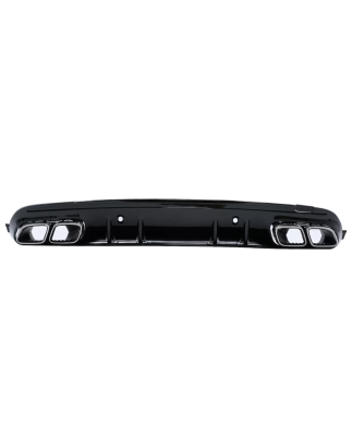 Paraurti posteriore Diffusore compatibile con Mercedes C-Classe W205 S205 (2014-2020) C63S design Si