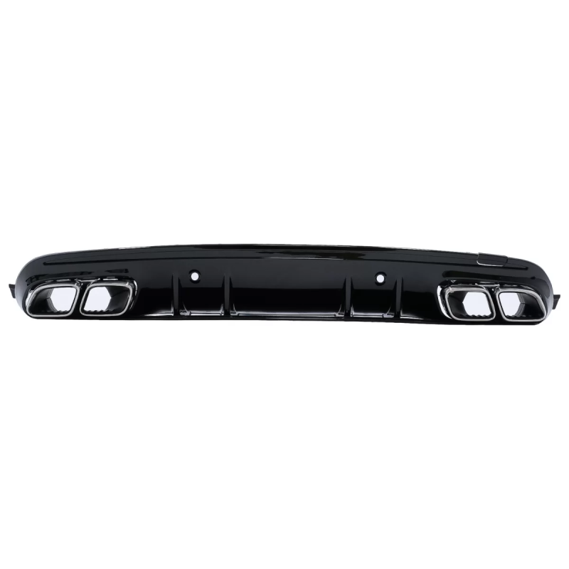 Paraurti posteriore Diffusore compatibile con Mercedes C-Classe W205 S205 (2014-2020) C63S design Si