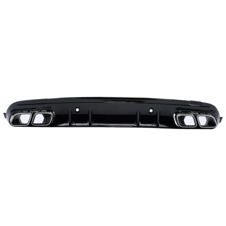 Paraurti posteriore Diffusore compatibile con Mercedes C-Classe W205 S205 (2014-2020) C63S design Si