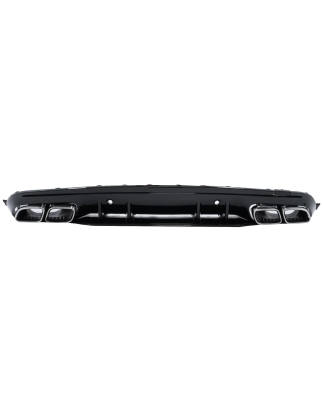 Paraurti posteriore Diffusore compatibile con Mercedes C-Classe W205 S205 (2014-2020) C63S design Si