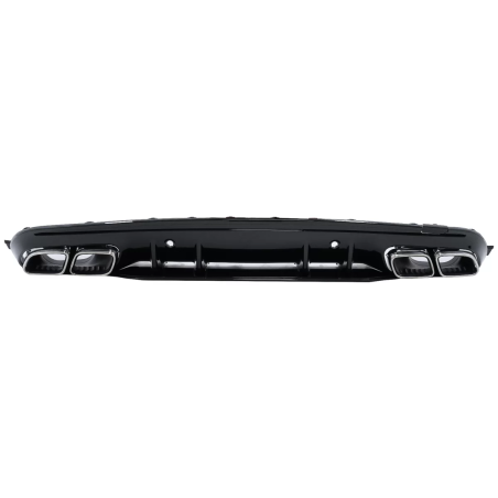 Paraurti posteriore Diffusore compatibile con Mercedes C-Classe W205 S205 (2014-2020) C63S design Si