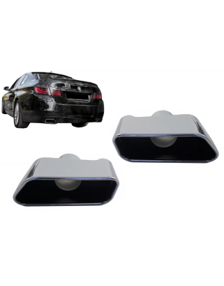 Terminali di scarico compatibile con BMW 5 Serie F10 F11 (2011-2017) Sport Performance design (Cod. 