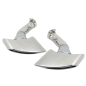 Terminali di scarico compatibile con BMW X6 E71 (2008-2014) V8 design (Cod. K-TY-D042L)