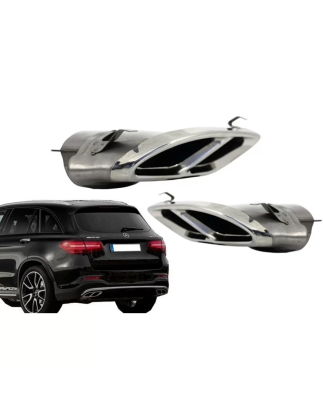 Terminali di scarico compatibile con Mercedes GLC 45 X253 C253 GLE SUV W166 C292 450 C-Classe W205 C