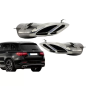 Terminali di scarico compatibile con Mercedes GLC 45 X253 C253 GLE SUV W166 C292 450 C-Classe W205 C
