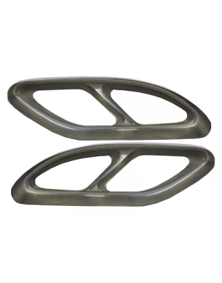 Terminali di scarico compatibile con Mercedes C-Classe W205 S65 E65 GLE W166 X166 GLC W253 Sport des