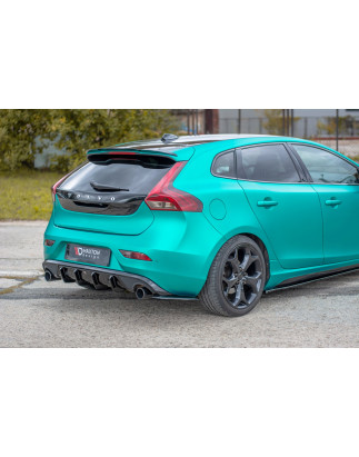 Splitters posteriori laterali Volvo V40 R-design (Cod. M-VO-V40-2-RDESIGN-RSD1G)