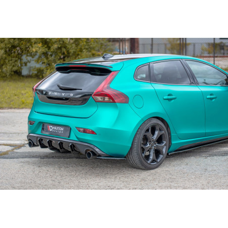 Splitters posteriori laterali Volvo V40 R-design (Cod. M-VO-V40-2-RDESIGN-RSD1G)