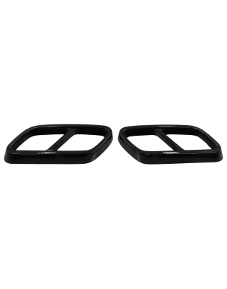 Terminali di scarico Frames compatibile con Mercedes C-Classe W206 S206 Sport Line (2021-in poi) ner