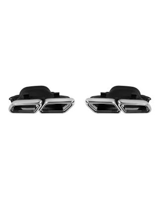 Terminali di scarico compatibile con Mercedes S-Classe W222 Classe E W212 S212 Facelift CLS W218 SL-