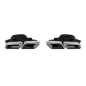 Terminali di scarico compatibile con Mercedes S-Classe W222 Classe E W212 S212 Facelift CLS W218 SL-