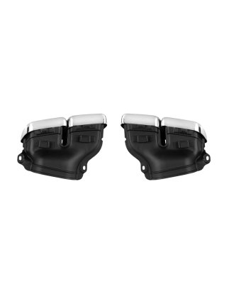 Terminali di scarico compatibile con Mercedes S-Classe W222 Classe E W212 S212 Facelift CLS W218 SL-