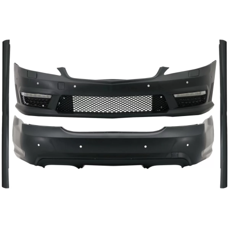 Kit carrozzeria completo compatibile con Mercedes S-Classe W221 (2005-2011) LWB (Cod. K-CBMBW221AMG)