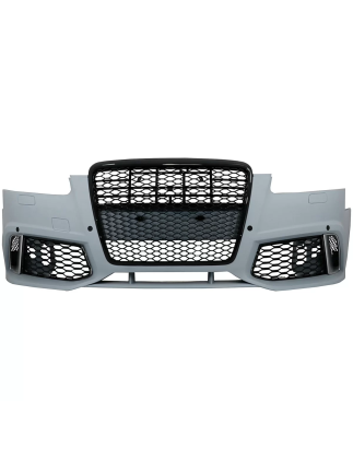 Paraurti anteriore compatibile con Audi A6 C6 4F Berlina Avant (2004-2010) RS6 look (Cod. K-1027050)
