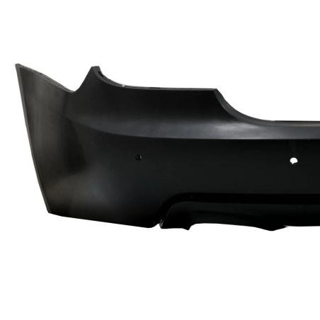 Paraurti posteriore compatibile con BMW 5 Serie E60 LCI (2007-2010) design M-Technik con PDC 18mm (C