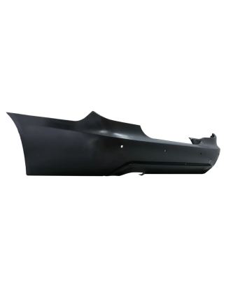 Paraurti posteriore compatibile con BMW 5 Serie E60 LCI (2007-2010) design M-Technik con PDC 18mm (C