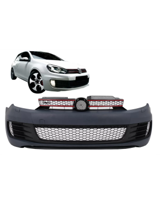 Paraurti anteriore compatibile con VW Golf VI 6 Hatchback (2008-2013) GTI look (Cod. K-FBVWG6GTI)