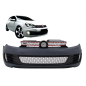Paraurti anteriore compatibile con VW Golf VI 6 Hatchback (2008-2013) GTI look (Cod. K-FBVWG6GTI)