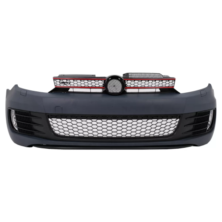 Paraurti anteriore compatibile con VW Golf VI 6 Hatchback (2008-2013) GTI look (Cod. K-FBVWG6GTI)