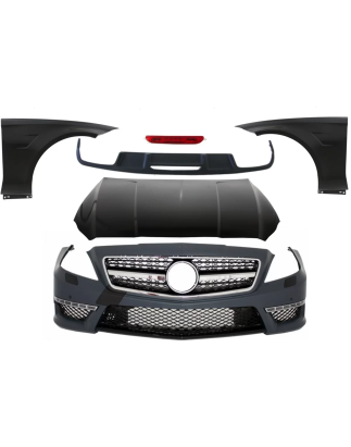 Kit carrozzeria completo compatibile con Mercedes CLS W218 C218 Berlina (2011-2018) CLS63 design (Co