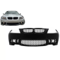 Paraurti anteriore con Griglie a doppio rene compatibile con BMW 3 Serie E90 E91 LCI (2008-2011) Ber
