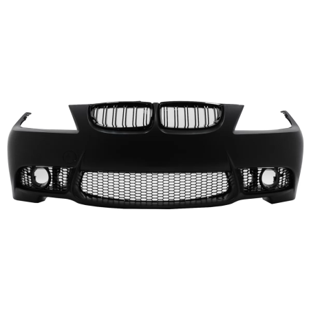 Paraurti anteriore con Griglie a doppio rene compatibile con BMW 3 Serie E90 E91 LCI (2008-2011) Ber