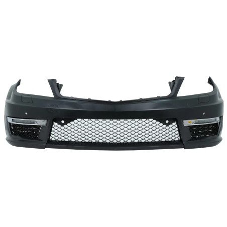 Paraurti anteriore compatibile con Mercedes C-Classe W204 S204 C204 (2007-2015) Facelift C63 design 