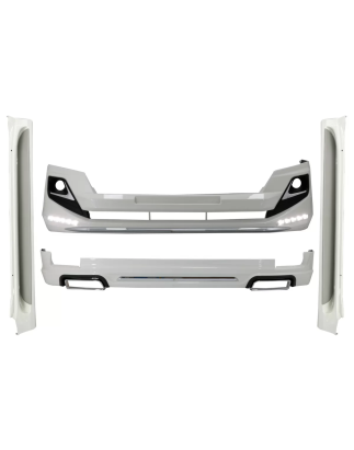 Kit carrozzeria completo compatibile con Toyota Land Cruiser Prado FJ150 (2014-2017) Modellista desi
